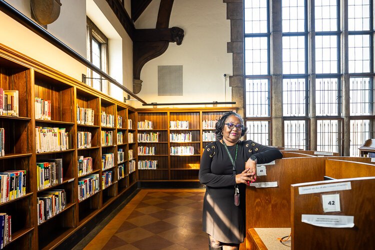 Tracy Massey is the Parkman Branch manager for Detroit Public Library
