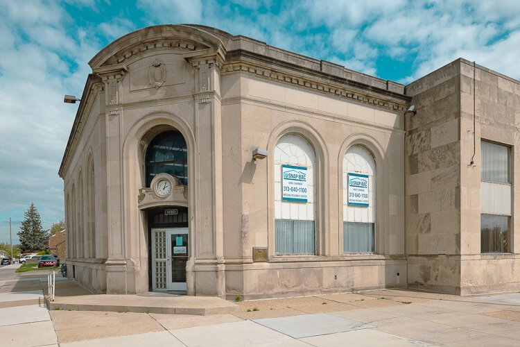The exterior of U SNAP BAC in Detroit